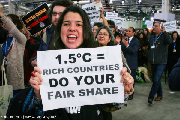 Women and Gender Constituency at the UNFCCC in Paris, France December 3, 2015