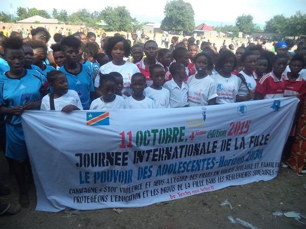SOJFEP RDC, Les filles sont plus solidaires et fortes quand elles se rencontrent et echangent ...